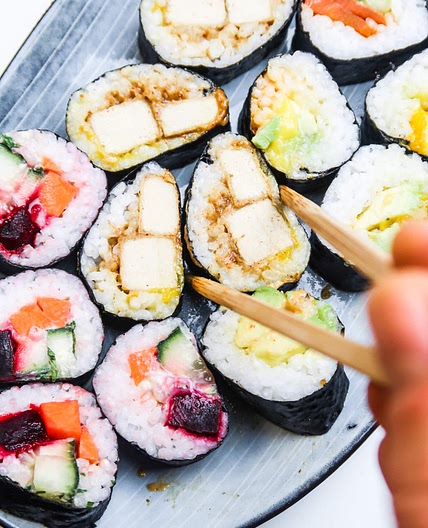 vegan sushi