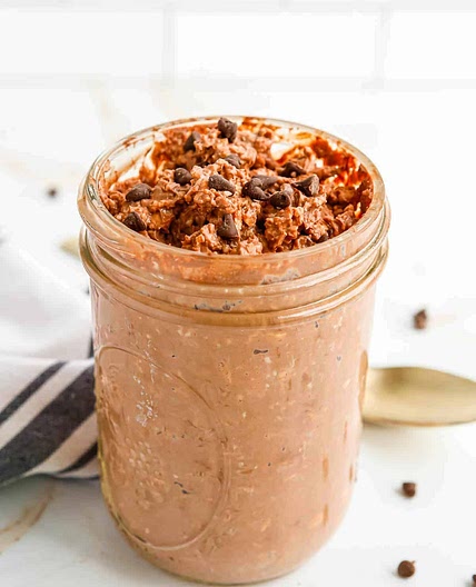 Brownie Batter Overnight Oats