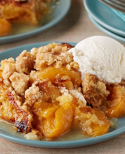 Peach Cobbler Dump Cake