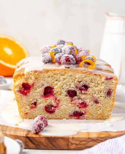 Cranberry Orange Pound Cake