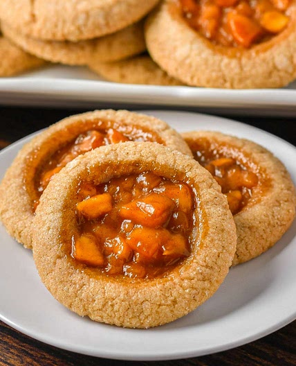 Peach Cobbler Cookies