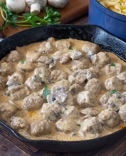 Meatball Stroganoff Recipe