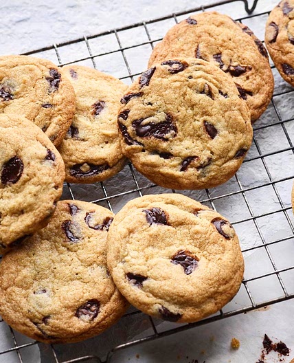 Vegan chocolate chip cookies