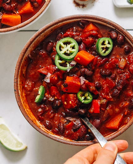 Easy Instant Pot Chili (Vegan, Oil-Free)
