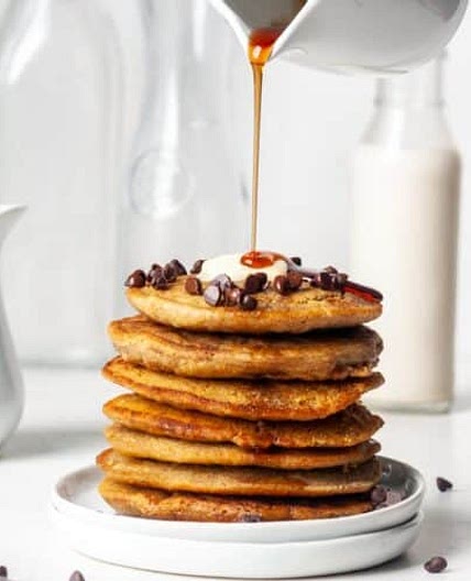 Oat Flour Pancakes