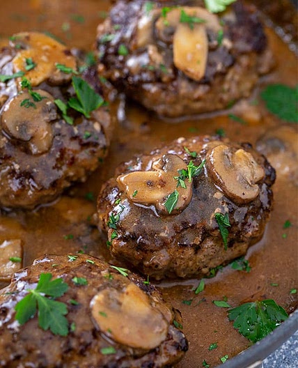 Easy Homemade Salisbury Steak