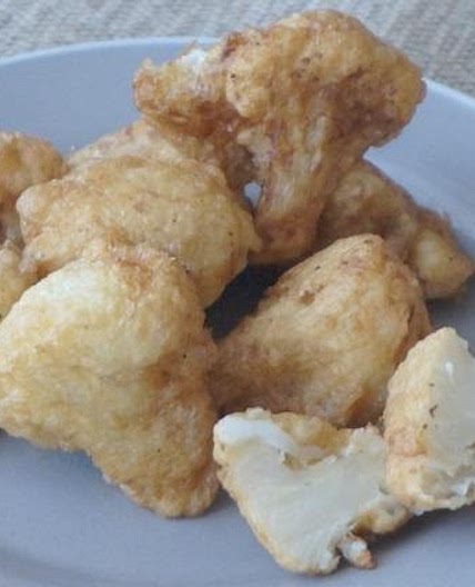 Receta de Fritos de coliflor