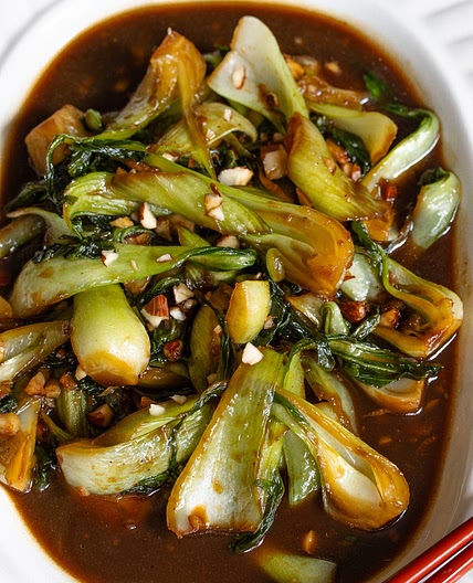 Steamed Bok Choy