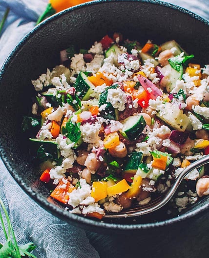 Mediterranean Cucumber Salad
