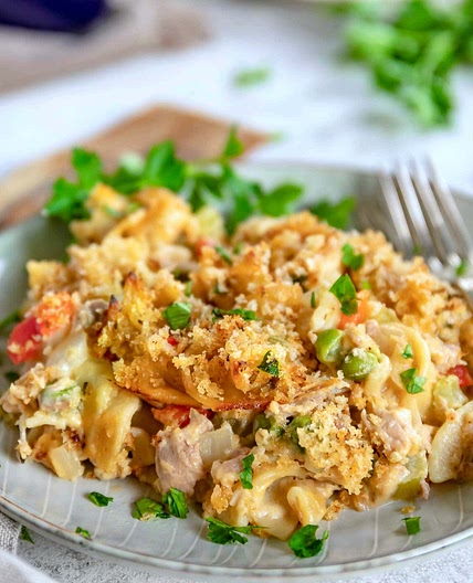 The BEST Tuna Casserole