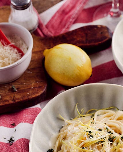 Spaghetti in Zitronensauce / Pasta al limone