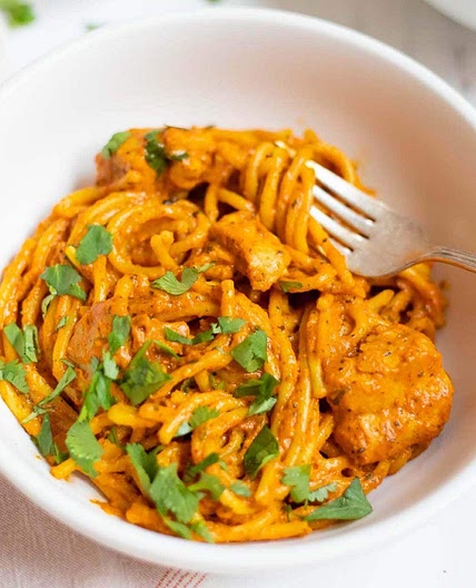 Chicken Tikka Masala Pasta Recipe