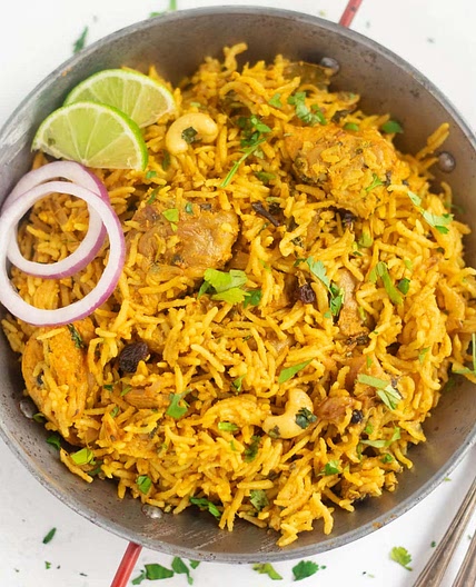 Instant Pot Chicken Biryani
