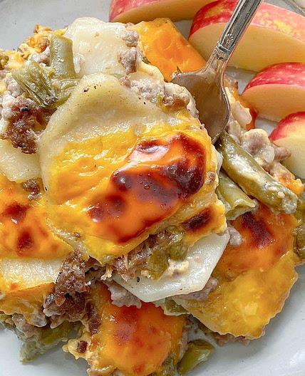 Hamburger Potato Casserole
