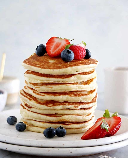 Easy Fluffy American Pancakes