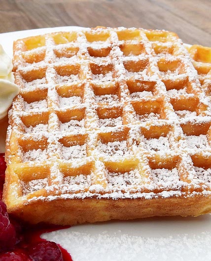 Receita de Waffle de liquidificador