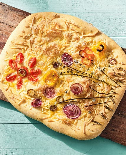 Bunter Focaccia Garden
