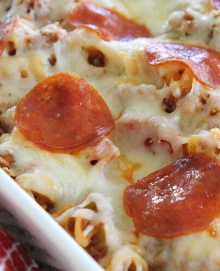 Pizza Pasta Casserole