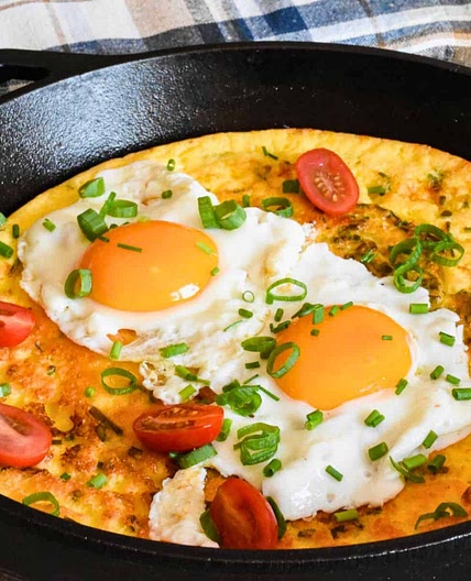 Savory Sourdough Dutch Baby