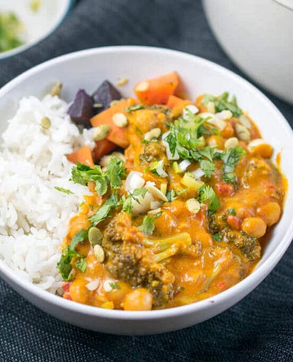 Vegan One Pot Pumpkin Curry