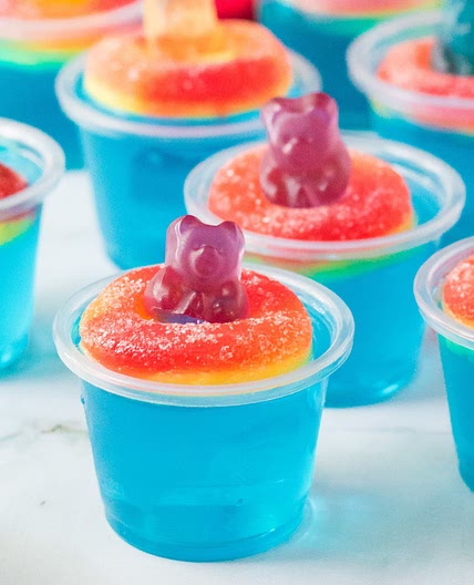 Pool Party Jello Shots