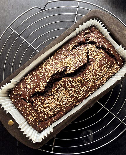 Chocolate Tahini Banana Bread