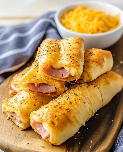 Ham and Cheese Sticks