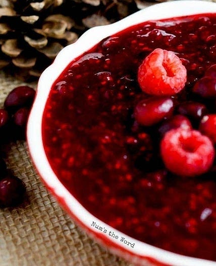 Raspberry Cranberry Sauce