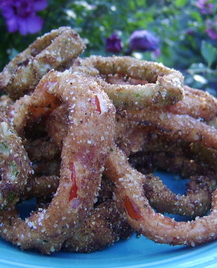 French-Fried Bell Pepper Rings