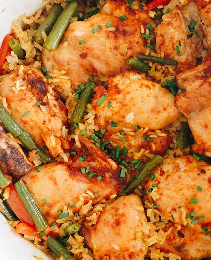 One Pot Chicken and Rice