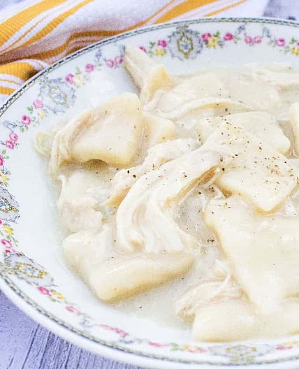 Copycat Cracker Barrel Chicken and Dumplings