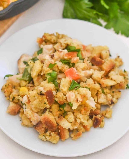 Chicken and Stuffing Casserole