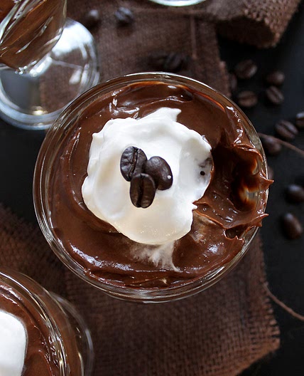Chocolate Coffee Avocado Pudding (V + GF)