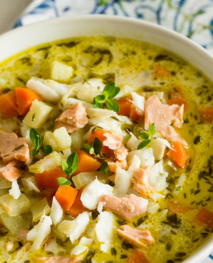 Seafood Chowder [ AIP - Allergy Free - No Shellfish ]