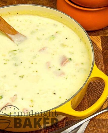 Ham and Broccoli Cheese Soup