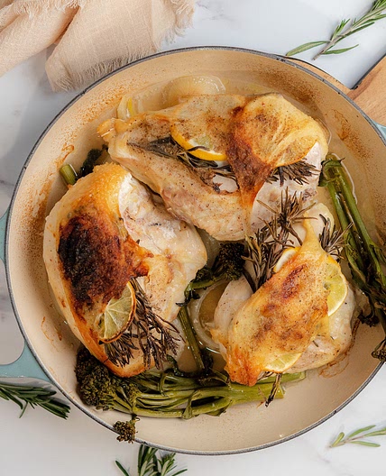 Roasted Rosemary Lemon Chicken