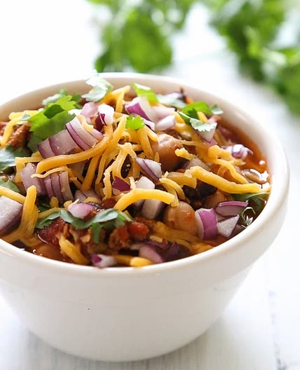 Slow Cooker 3-Bean Turkey Chili