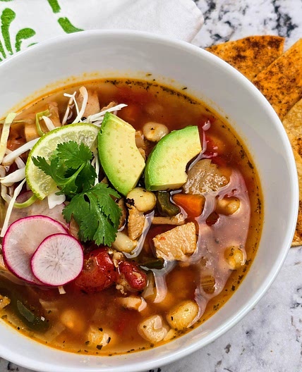 Turkey Pozole Rojo