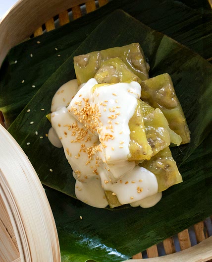 Vietnamese Steamed Banana Cake In 4 Easy Steps