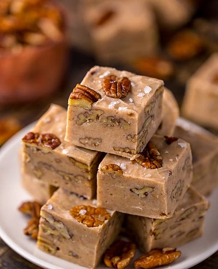 6-Ingredient Butter Pecan Fudge