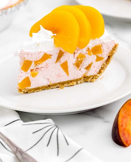 Peach Cool Whip Pie