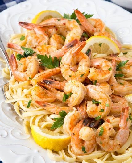 Quick + Easy Instant Pot Shrimp Scampi