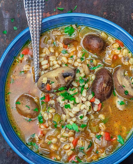 Mushroom Barley Soup Recipe