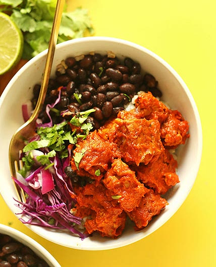 Smoky Tempeh Burrito Bowls