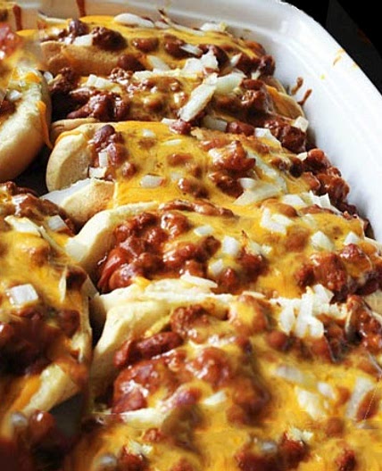 Loaded Oven Chili Dog Casserole