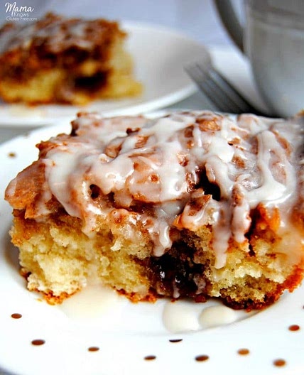 Gluten-Free Cinnamon Roll Cake