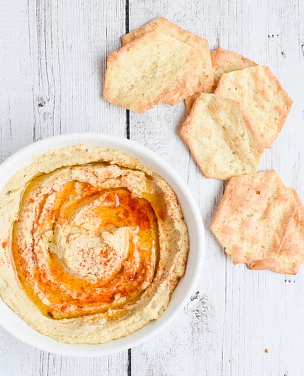 Low-FODMAP Hummus Recipe (using canned chickpeas); Gluten-free, Vegan