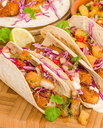 Bang Bang Crispy Fish Tacos