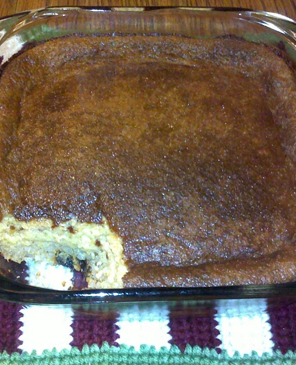 Belizean Baked Rice Pudding