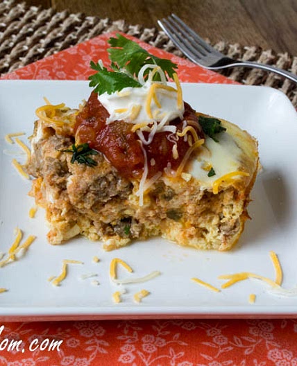 Slow Cooker Keto Mexican Breakfast Casserole {Low Carb & Gluten Free}
